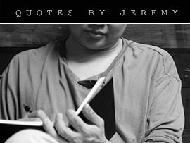 Jeremy Chin Quotes