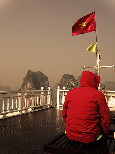 Essence #11 by Jeremy Chin - Cruise on Halong Bay, Vietnamese Flag
