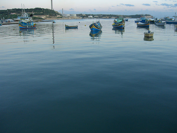 Lenscapes #20 by Jeremy Chin - Boats at Marsaxlokk, Malta