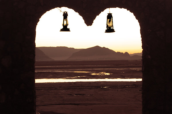 Lenscapes #25 by Jeremy Chin - Oil Lamps at Wadi Rum, Jordan