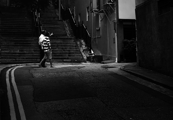 Life In Mono #15 by Jeremy Chin - Streets of Hong Kong
