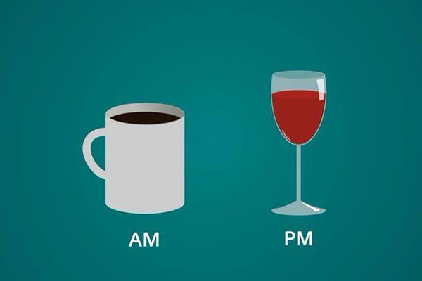 Coffee #16: Coffee: AM. Wine: PM