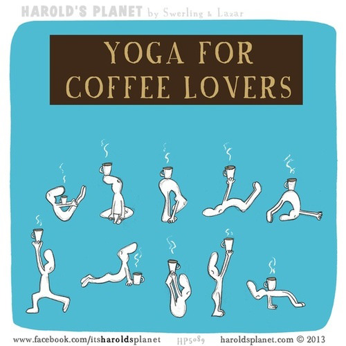 Coffee #215: Yoga for coffee lovers.