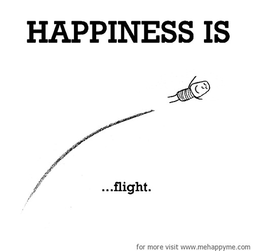 Happiness #311: Happiness is flight.