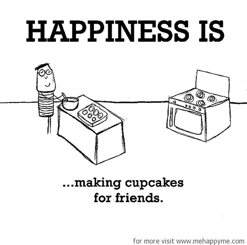 Happiness #330: Happiness is making cupcakes for friends.