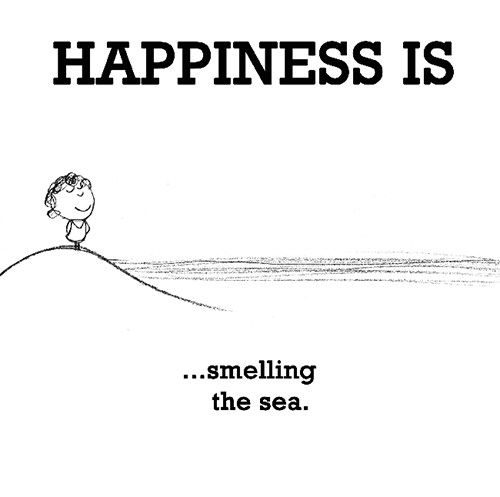 Happiness #610: Happiness is smelling the sea.