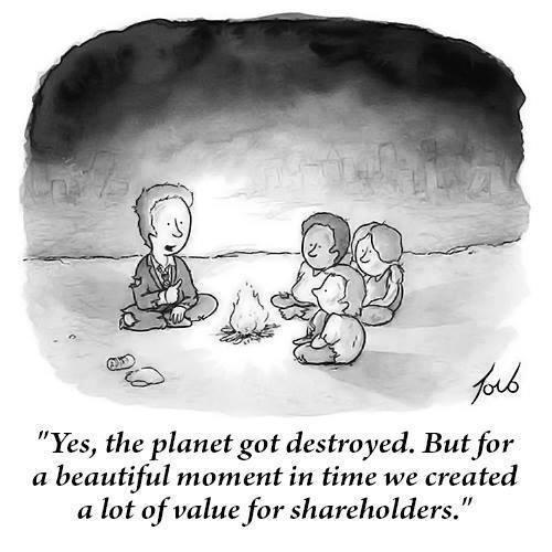 Hard Truths #2: Yes, the planet got destroyed. But for a beautiful moment in time we created a lot of value for shareholders.