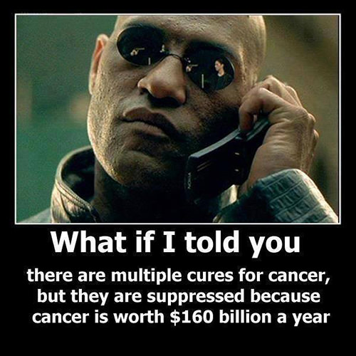 Hard Truths #21: What if I told you there are multiple cures for cancer, but they are suppressed because cancer is worth $160 billion a year.