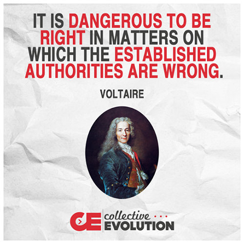 Hard Truths #77: It is dangerous to be right in matters on which the established authorities are wrong.