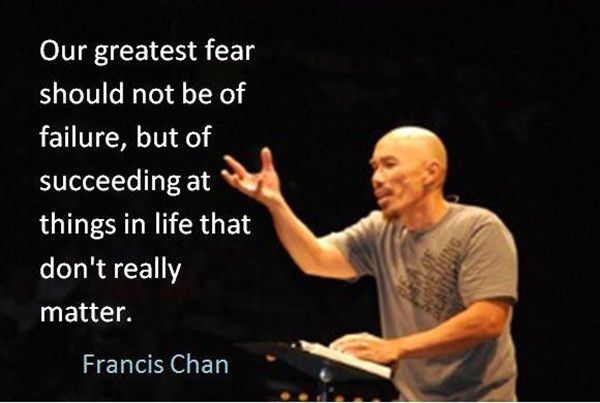 Hard Truths #81: Our greatest fear should not be fear of failure, but of succeeding at things in life that don't really matter.