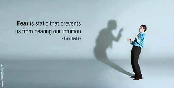 Hard Truths #138: Fear is static that prevents us from hearing our intuition.