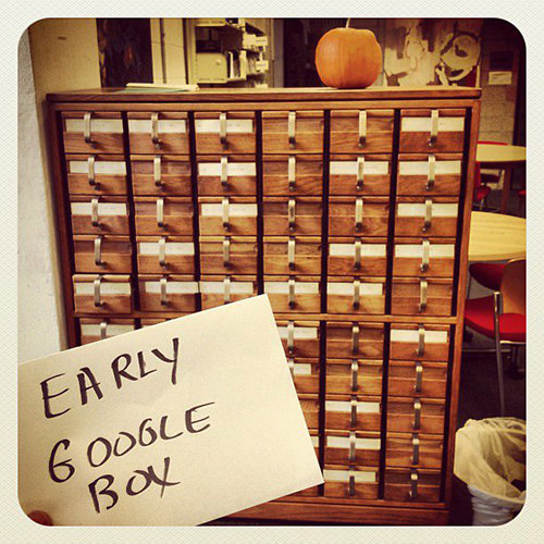 Literary #172: Early Google Box.