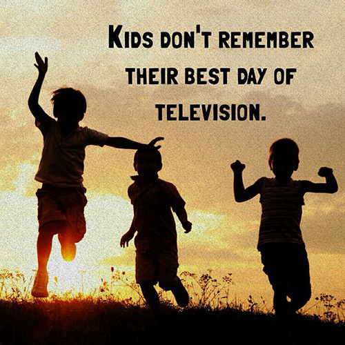 Parenting #24: Kid's don't remember their best day of television.