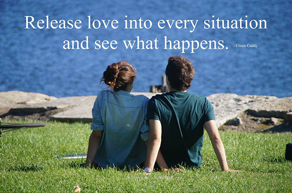 Spread Love #36: Release love into every situation and see what happens.