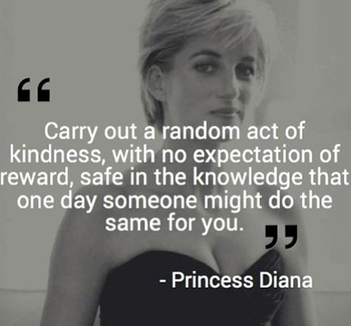Spread Love #79: Carry out a random act of kindness, with no expectation of reward, safe in the knowledge that one day someone might do the same for you.