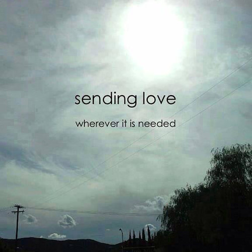 Spread Love #101: Sending love wherever it is needed.