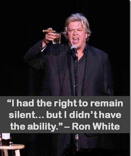Tickled #12: Ron White Alcohol Humor