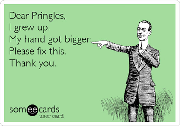 Tickled #48: Pringles Joke