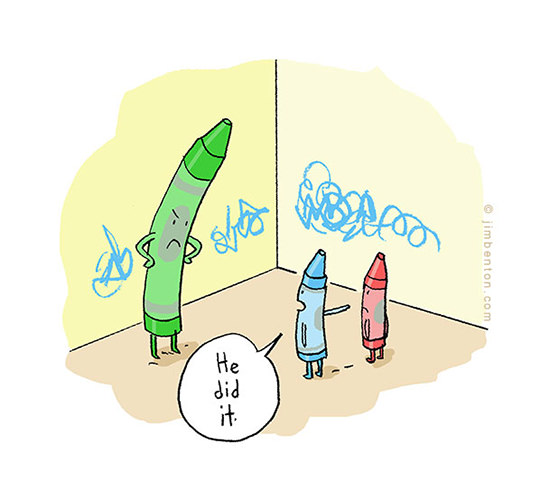 Tickled #69: Crayon Humor