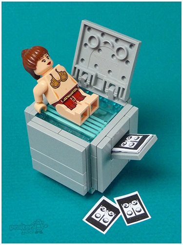 Tickled #70: Funny Lego Photocopying Butt Photo