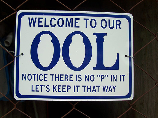 Tickled #73: Swimming Pool Humor