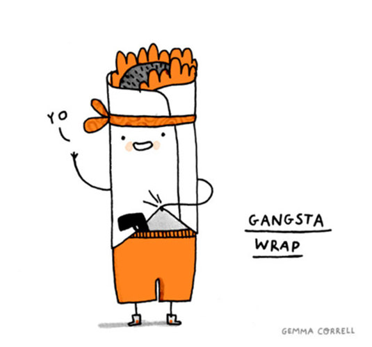 Tickled #116: Funny Gangsta Wrap Comic