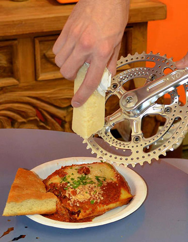 Tickled #159: Bicycle Gear Cheese Grater