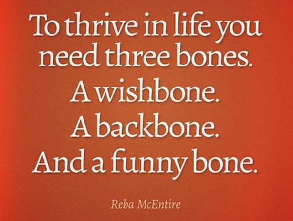 Tickled #185: Wishbone. Backbone. Funny bone.