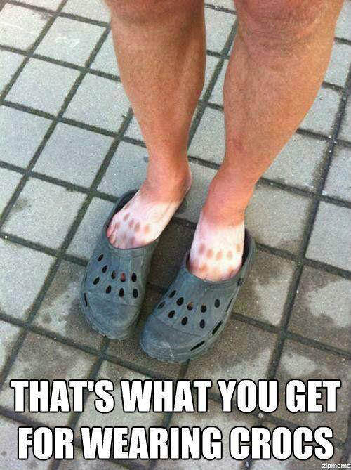 Tickled #204: Funny Crocs Photo