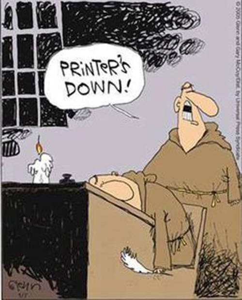 Tickled #226: Printer's Down.