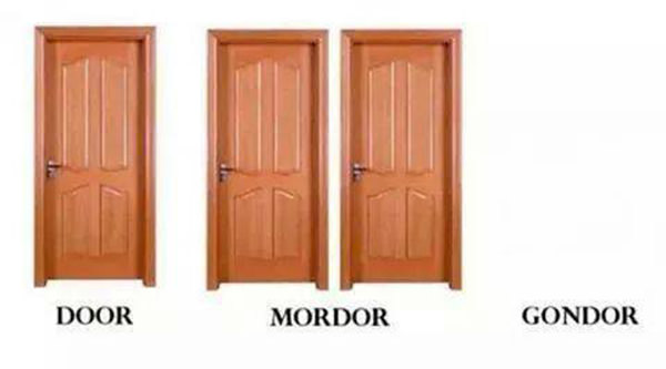 Tickled #262: Door. Mordor. Gondor.