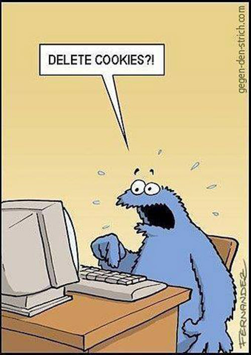 Tickled #263: Delete Cookies Cartoon