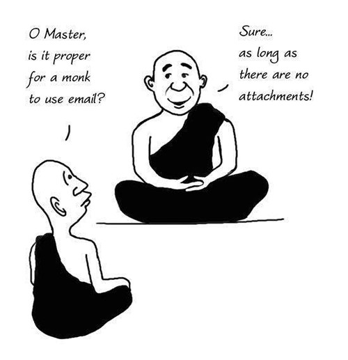 Tickled #278: Funny Buddhist Cartoon