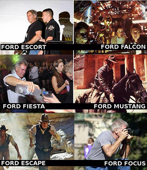 Tickled #328: Harrison Ford Humor