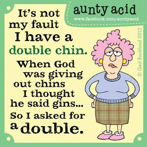 Tickled #340: Double Chins