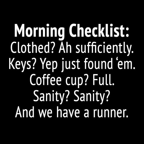 Tickled #344: Morning Checklist