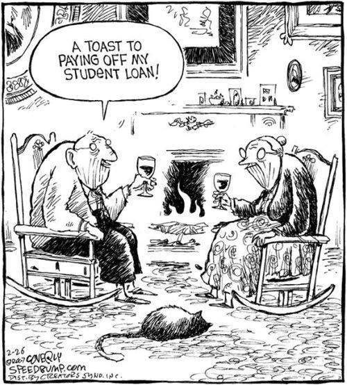 Tickled #347: Student Loan Humor