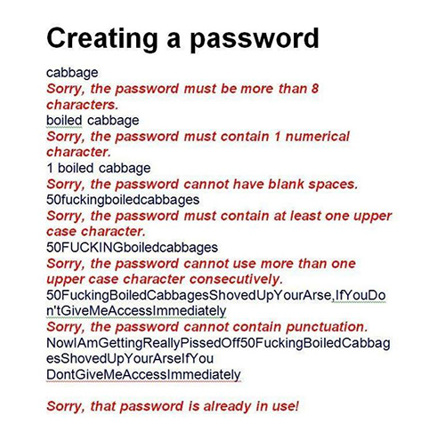Tickled #435: Creating A Password