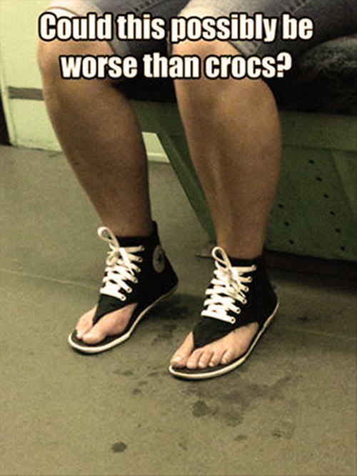 Tickled #514: Could this possibly be worse than crocs?