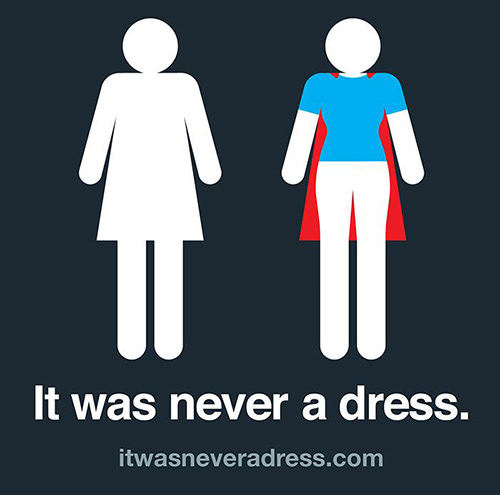 Tickled #542: It was never a dress.