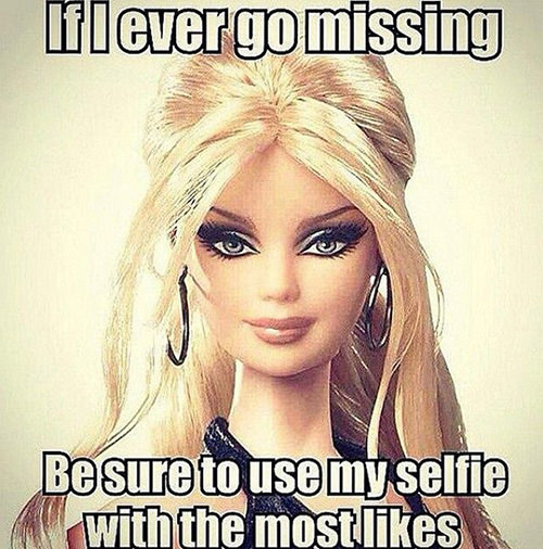 Tickled #634: If I ever go missing, be sure to use my selfie with the most likes.