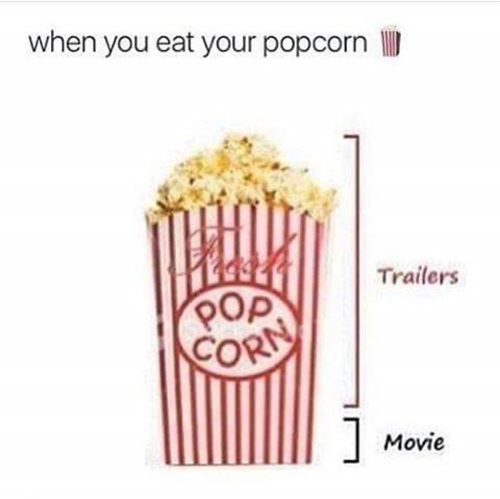Tickled #684: When you eat popcorn.