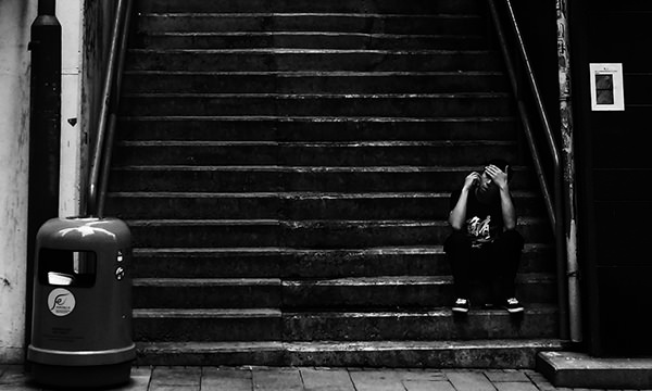 Life In Mono #16 by Jeremy Chin - Streets of Hong Kong