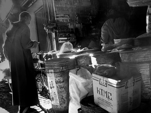 Psalm Of The Streets #15 by Jeremy Chin - Souks in Marrakesh, Morocco