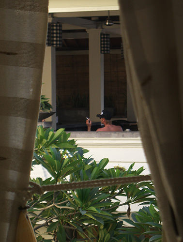 Quiet Times #9 by Jeremy Chin - Morning Cigarette, Bali