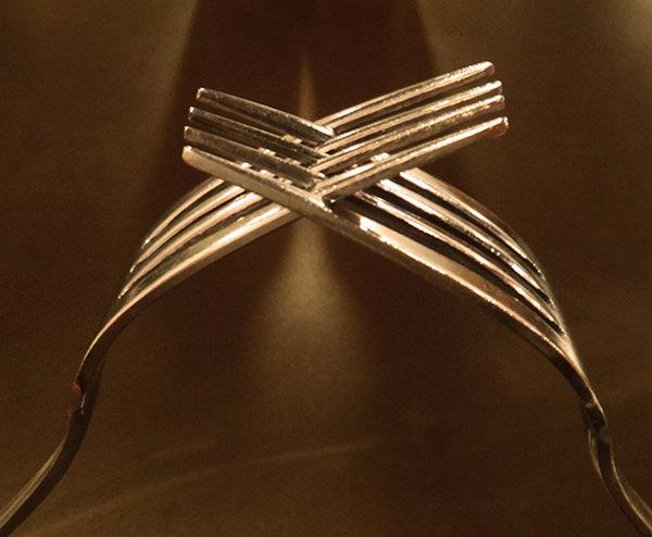 Stills #5 by Jeremy Chin - Interlocked Forks at the Daily Grind, Bangsar